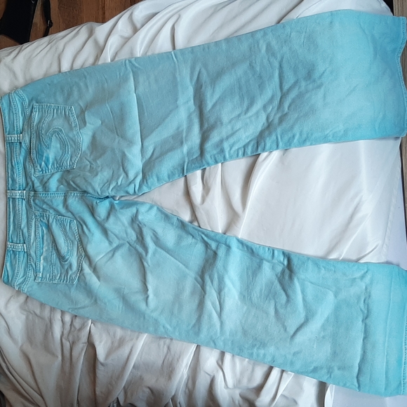 Silver Jeans Blue Suki Capris size 32 - Picture 4 of 5